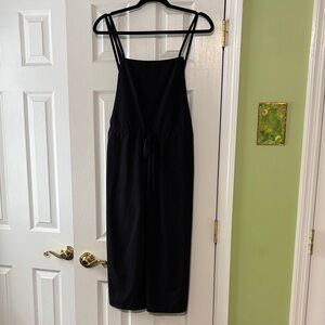 Artsy Striped Overalls